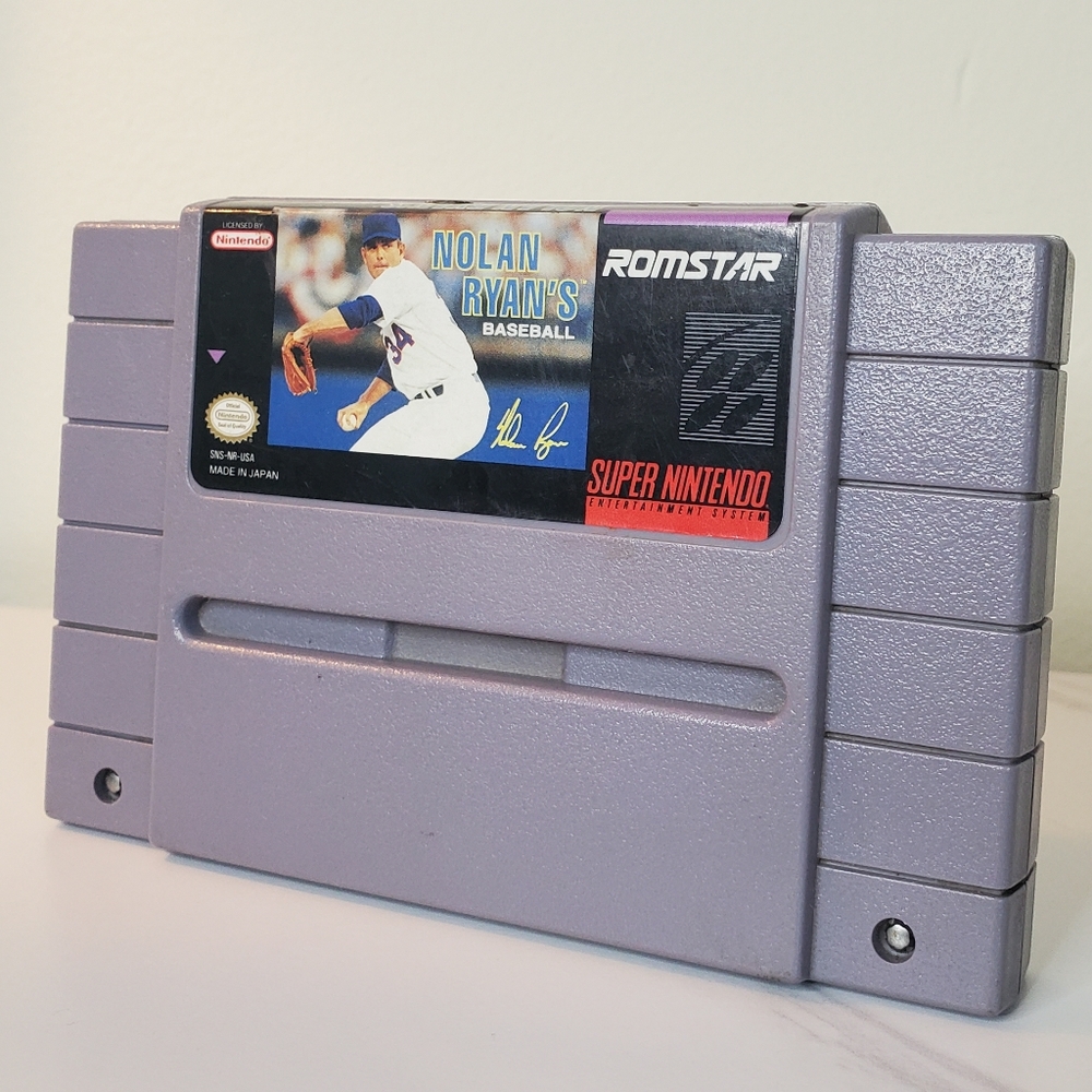 Nolan Ryan's Baseball Super Nintendo